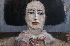 "reizend" Mix Media auf Leinwand 51 cm x 41 cm verkauft