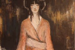 "subtil" Acryl auf Leinwand 120 cm x 90 cm verkauft