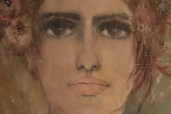 "emapthie" mix media auf Leinwand 130 cm x 80 cm verkauft