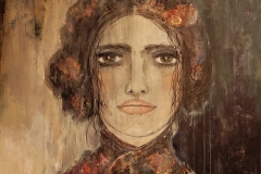 "Christin" Acryl auf Leinwand 100 cm x 100 cm verkauft