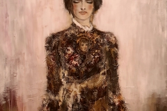 "sinnlich" mix media auf Leinwand 120 cm x 90 cm verkauft