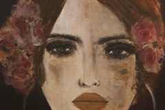 "souverän" Acryl auf Leinwand 80 cm x 60 cm