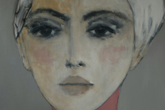 "absolut" Acryl,Kohle auf Leinwand 120 cm x 90 cm