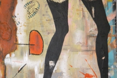 "Highheels" 120x90 cm, Acryl auf Leinwand - verkauft -