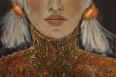 "inside" mix media auf Leinwand 160 cm x 90 cm verkauft