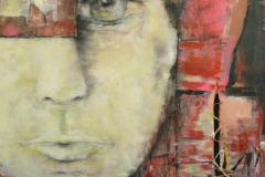 "ohne Titel" 100x70 cm, Acryl auf Leinwand - verkauft -