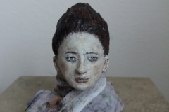 "Darstellung VII" Tonfigur H x B (10 cm x 6 cm) verkauft