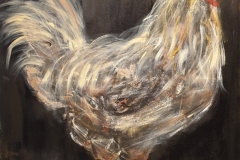 "gefallsüchtig" Acryl auf Leinwand 100 cm x 80 cm - verkauft -